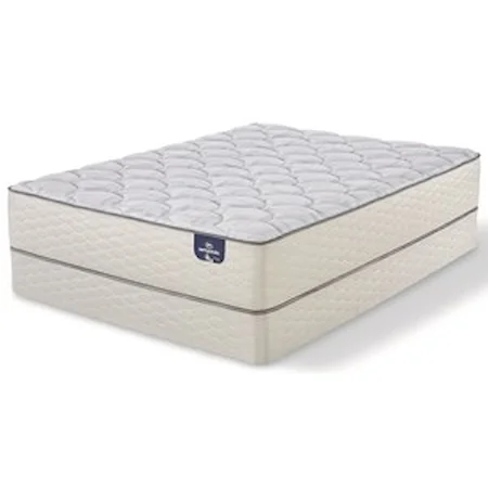 Queen Plush Mattress and 5" StabL-Base® Low Profile Foundation